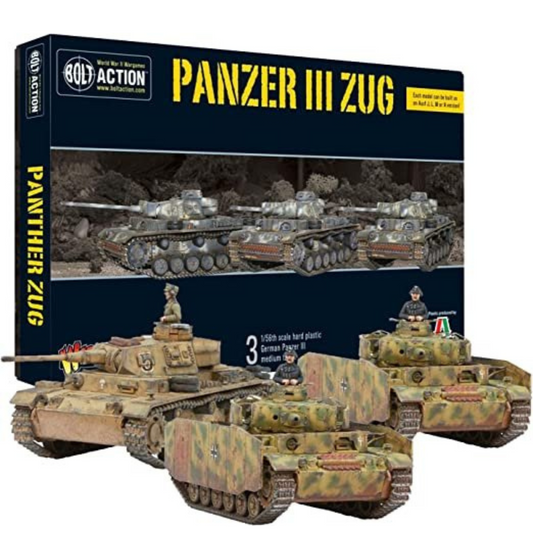 Bolt Action - Germany: Panzer III Zug Bolt Action - Germany: Panzer III Zug