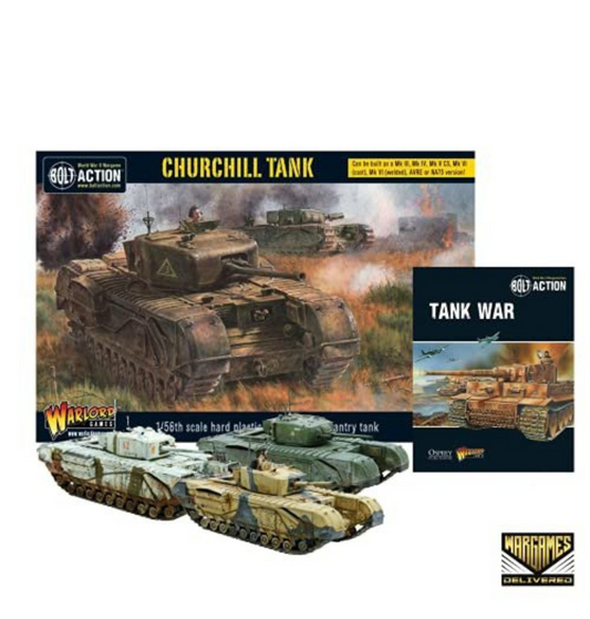 Bolt Action - Tank War: Churchill Infantry Tank + Digital Guide Bolt Action - Tank War: Churchill Infantry Tank + Digital Guide