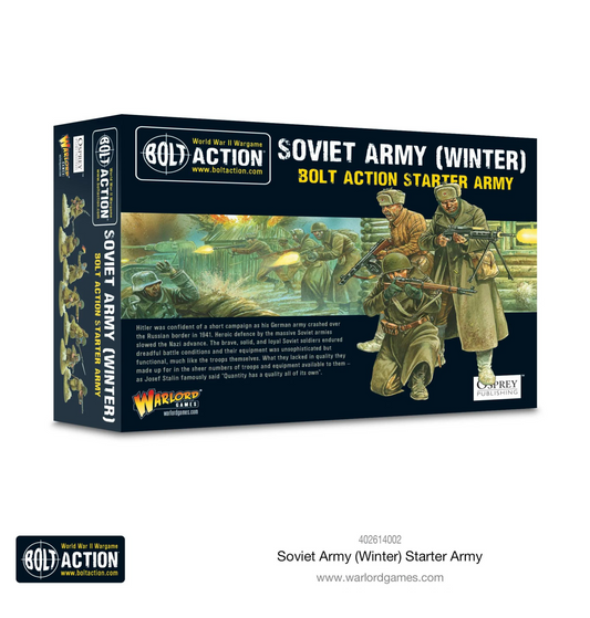 Bolt Action - Soviet Union: Soviet Army (Winter) Starter Army Bolt Action - Soviet Union: Soviet Army (Winter) Starter Army