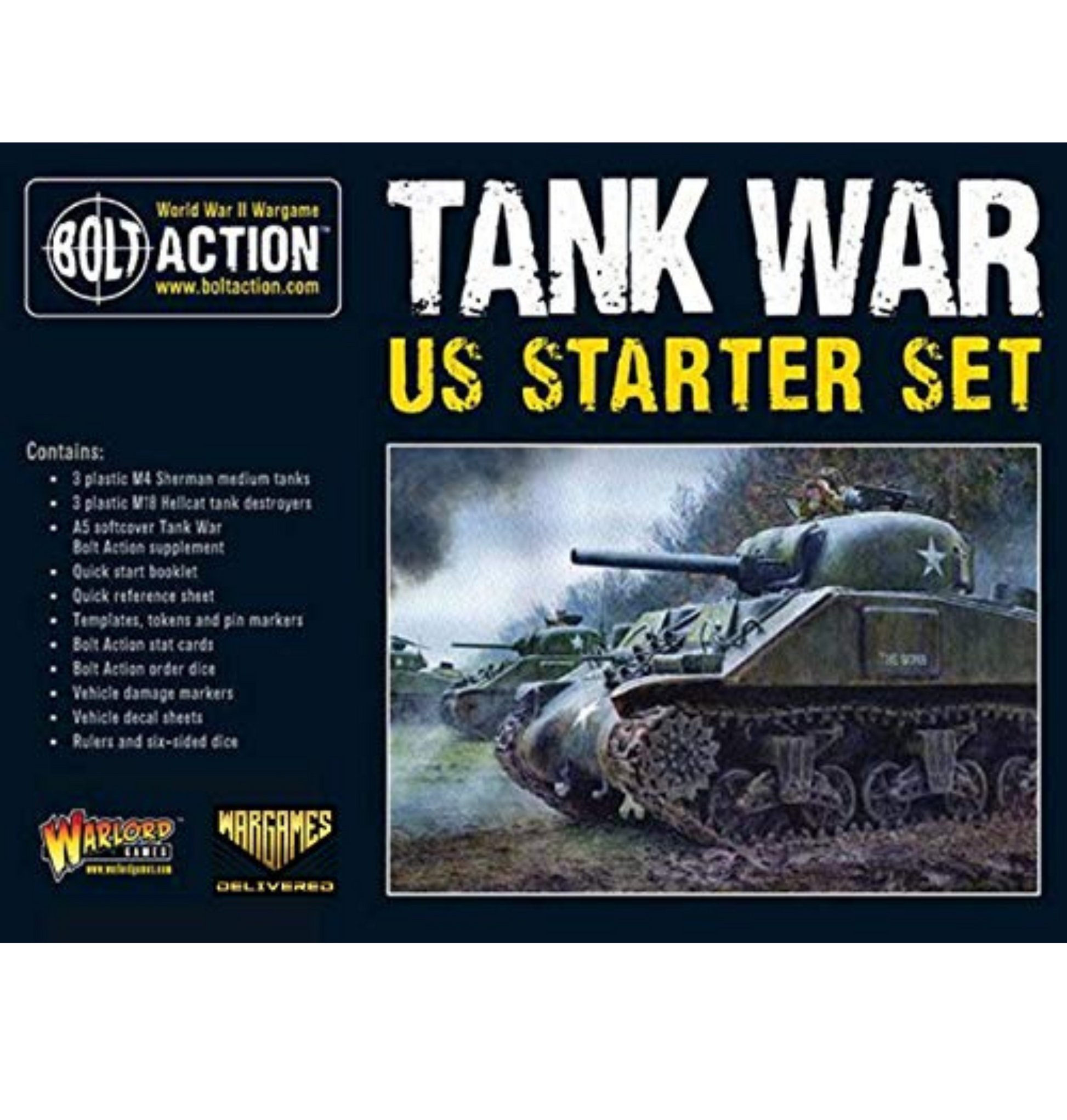 Bolt Action - Tank War: US Starter Set Bolt Action - Tank War: US Starter Set