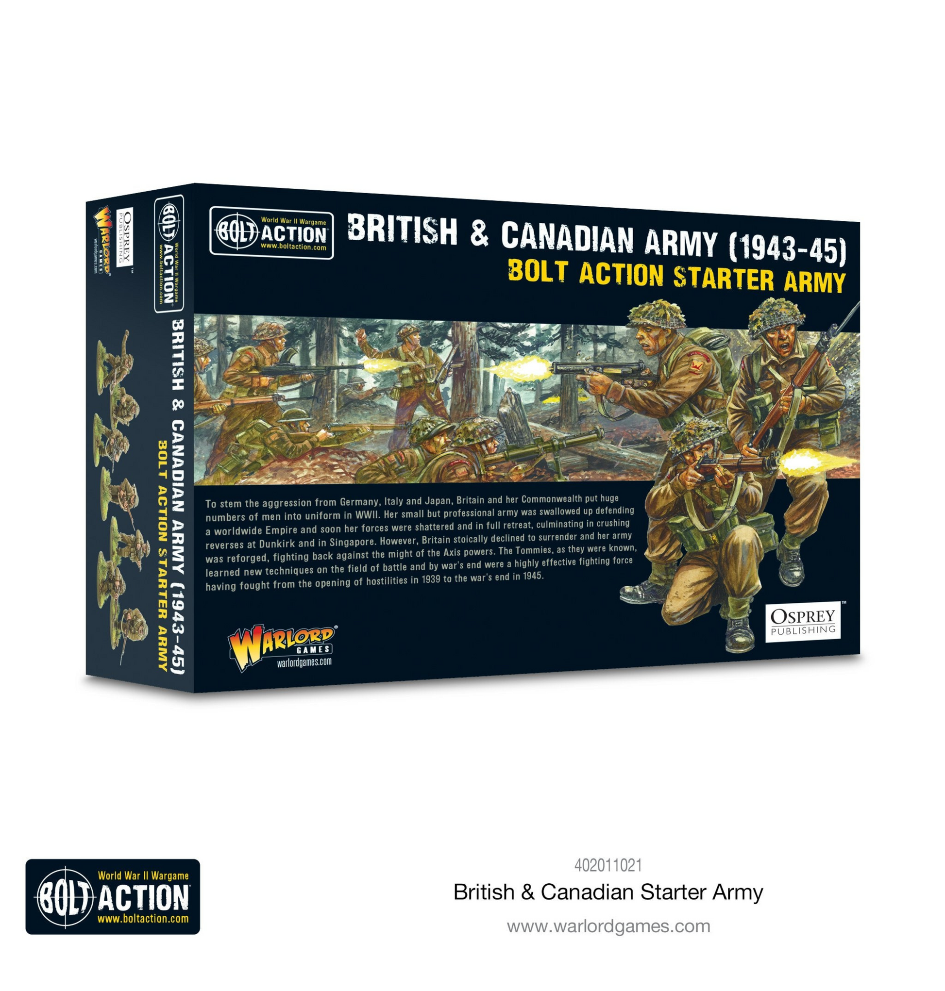 Bolt Action -  Great Britain: British & Canadian Army (1943-45) Starter Army Bolt Action -  Great Britain: British & Canadian Army (1943-45) Starter Army