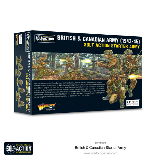 Bolt Action -  Great Britain: British & Canadian Army (1943-45) Starter Army