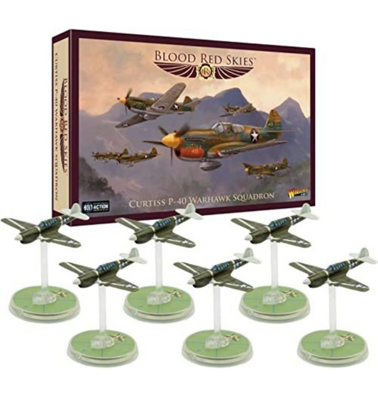 Blood Red Skies - US Air Force: Curtiss P-40 Warhawk Squadron Blood Red Skies - US Air Force: Curtiss P-40 Warhawk Squadron