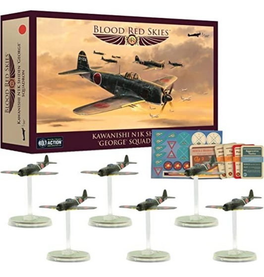 Blood Red Skies - Imperial Japan: Kawanishi N1K2 Shiden-Kai 'George' Squadron Blood Red Skies - Imperial Japan: Kawanishi N1K2 Shiden-Kai 'George' Squadron