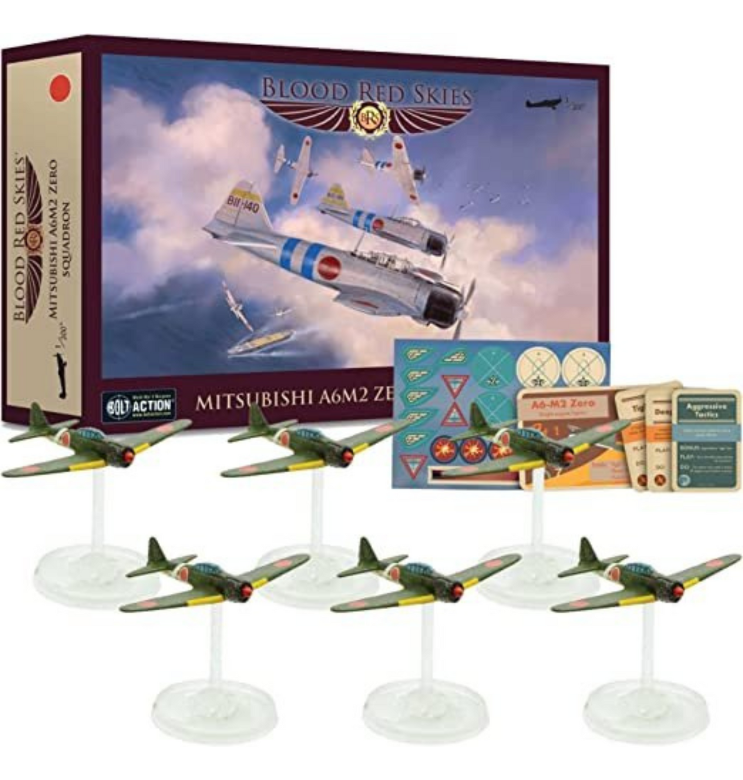 Blood Red Skies - Imperial Japan: Mitsubishi A6M2 Zero Squadron