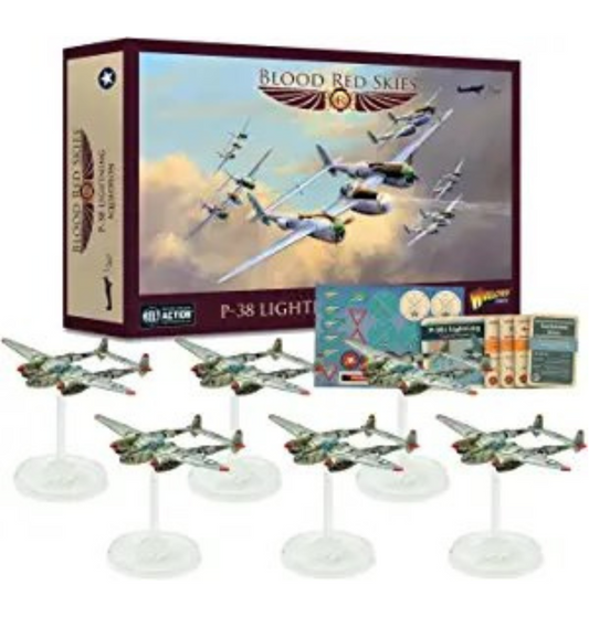 Blood Red Skies - US Air Force: P-38 Lightning Squadron Blood Red Skies - US Air Force: P-38 Lightning Squadron