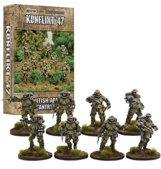 Konflikt' 47 - British: British Armoured Infantry Section Konflikt' 47 - British: British Armoured Infantry Section