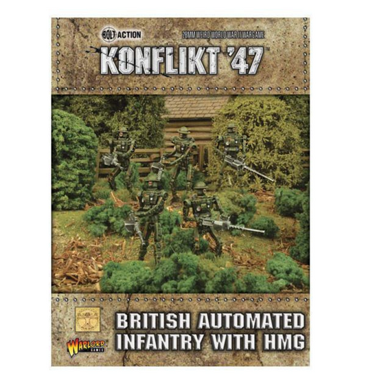 Konflikt' 47 - British: Automated Infantry with HMG Konflikt' 47 - British: Automated Infantry with HMG