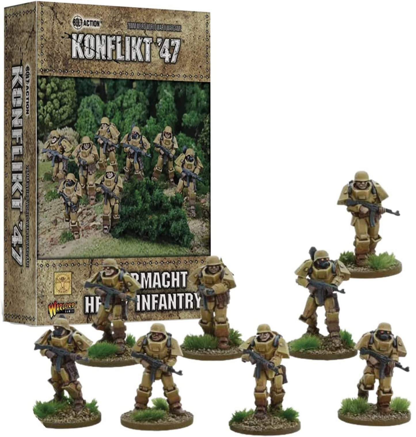 Konflikt' 47 - German: German Wehrmacht Heavy Infantry