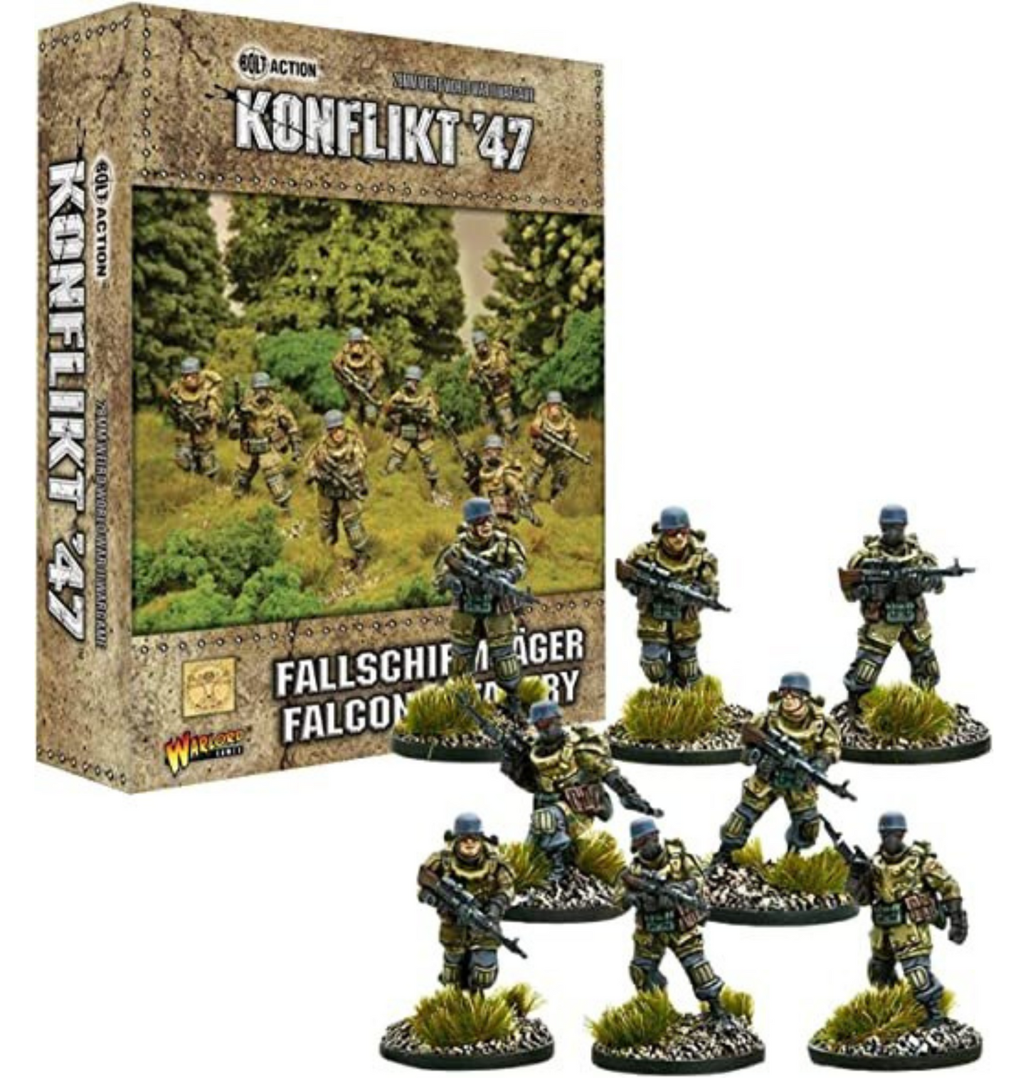 Konflikt '47 - Germany: Fallschirmjager Falcon Infantry