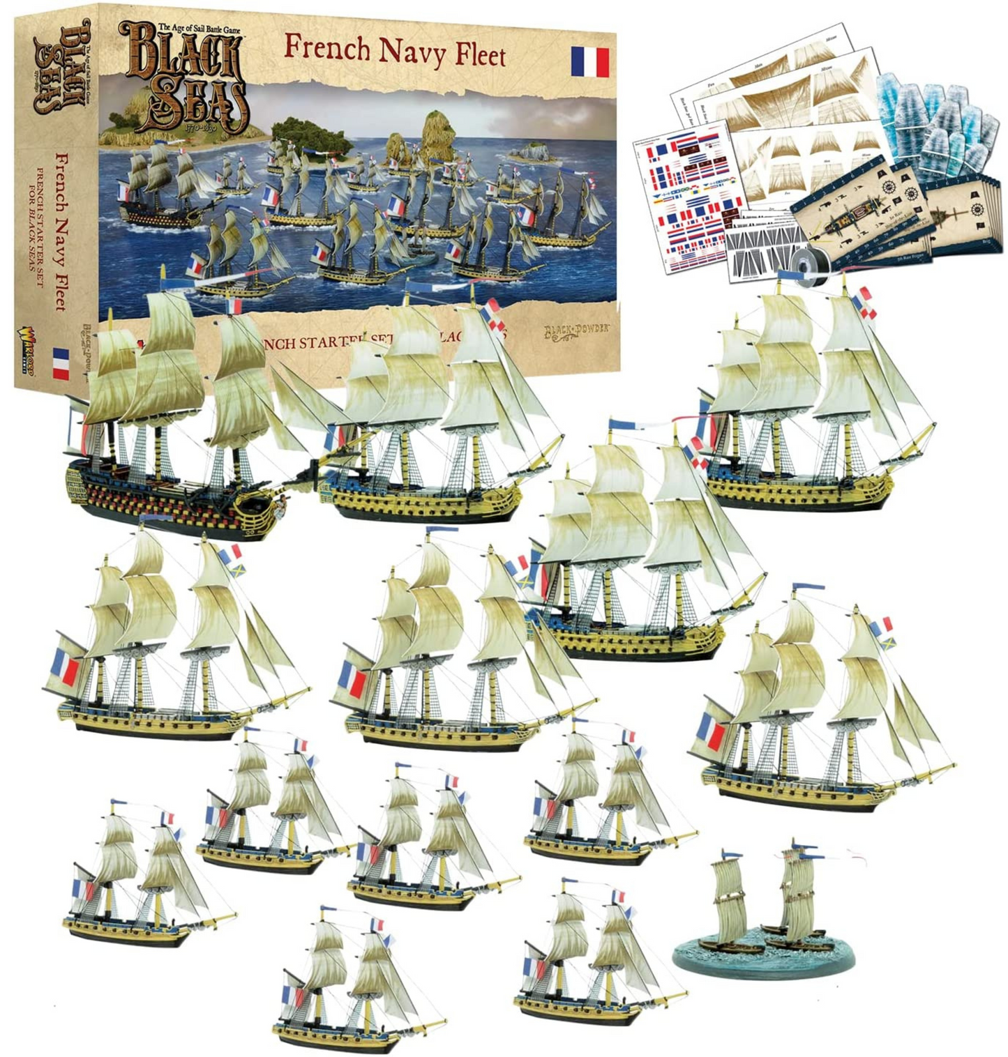 Black Seas - French Navy Fleet (1770-1830)