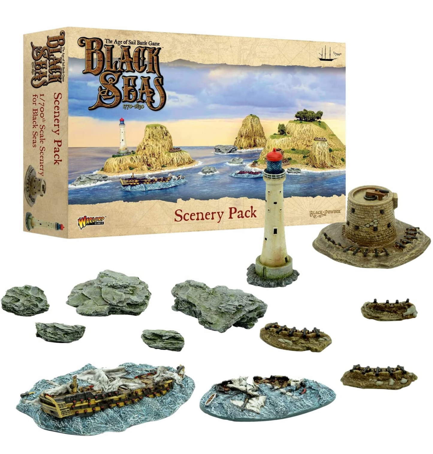 Black Seas - All Fleets: Scenery pack (1770 - 1830)