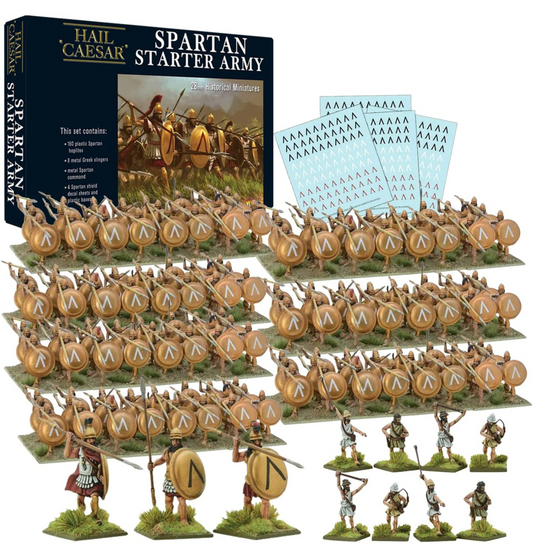Hail Caesar - Aegean States : Spartan Starter Army Hail Caesar - Aegean States : Spartan Starter Army
