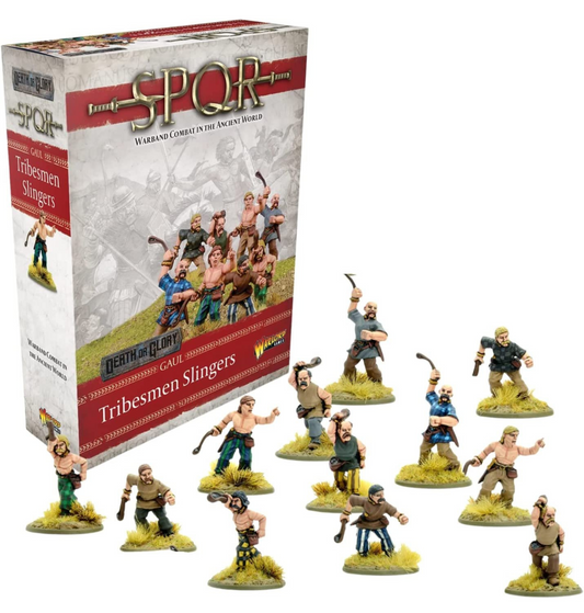 SPQR - Gaul: Tribesmen Slingers SPQR - Gaul: Tribesmen Slingers