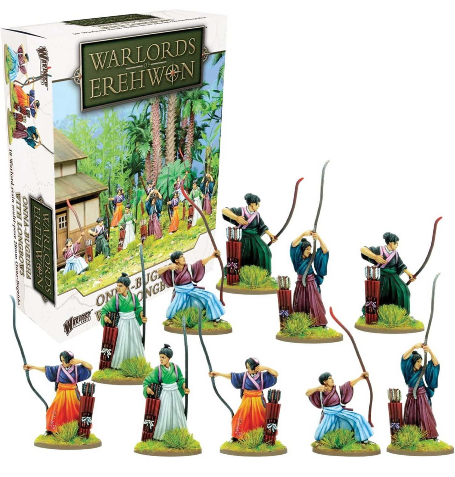 Warlords of Erehwon: Onna-Bugeisha with Longbows