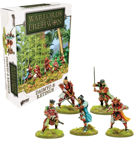 Warlords of Erehwon: Daimyo & Retinue Warlords of Erehwon: Daimyo & Retinue