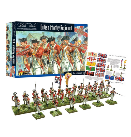Black Powder - American War of Independence: British Infantry Regiment Black Powder - American War of Independence: British Infantry Regiment