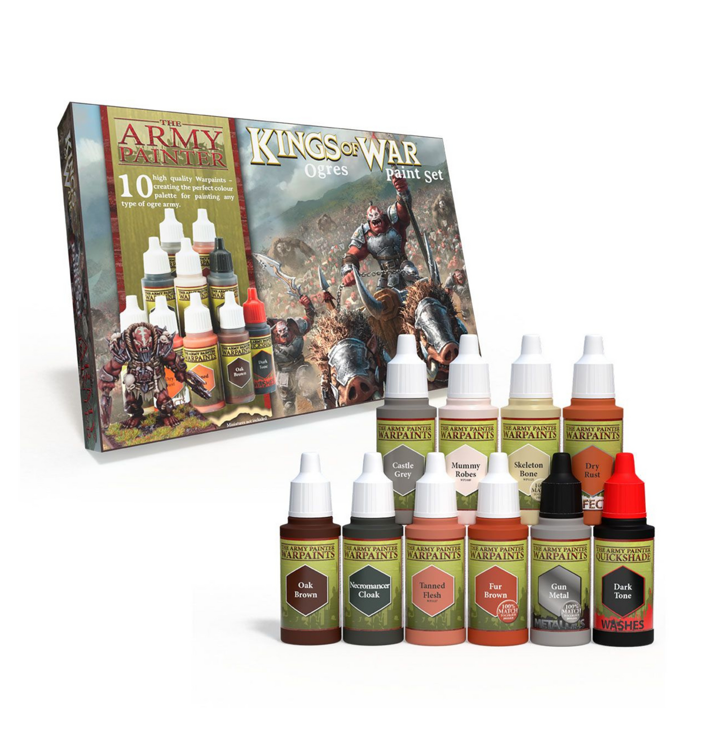 The Army Painter - Kings of War: Ogres Paint Set