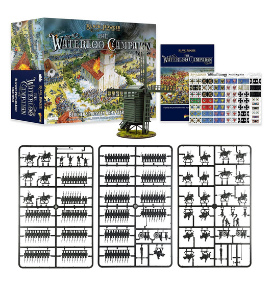 Black Powder Epic Battles - Waterloo: Blücher's Prussian Army Starter Set Black Powder Epic Battles - Waterloo: Blücher's Prussian Army Starter Set