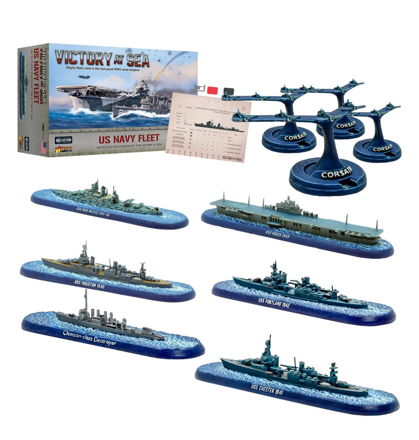 Victory at Sea - US Navy: US Navy Fleet Starter Set