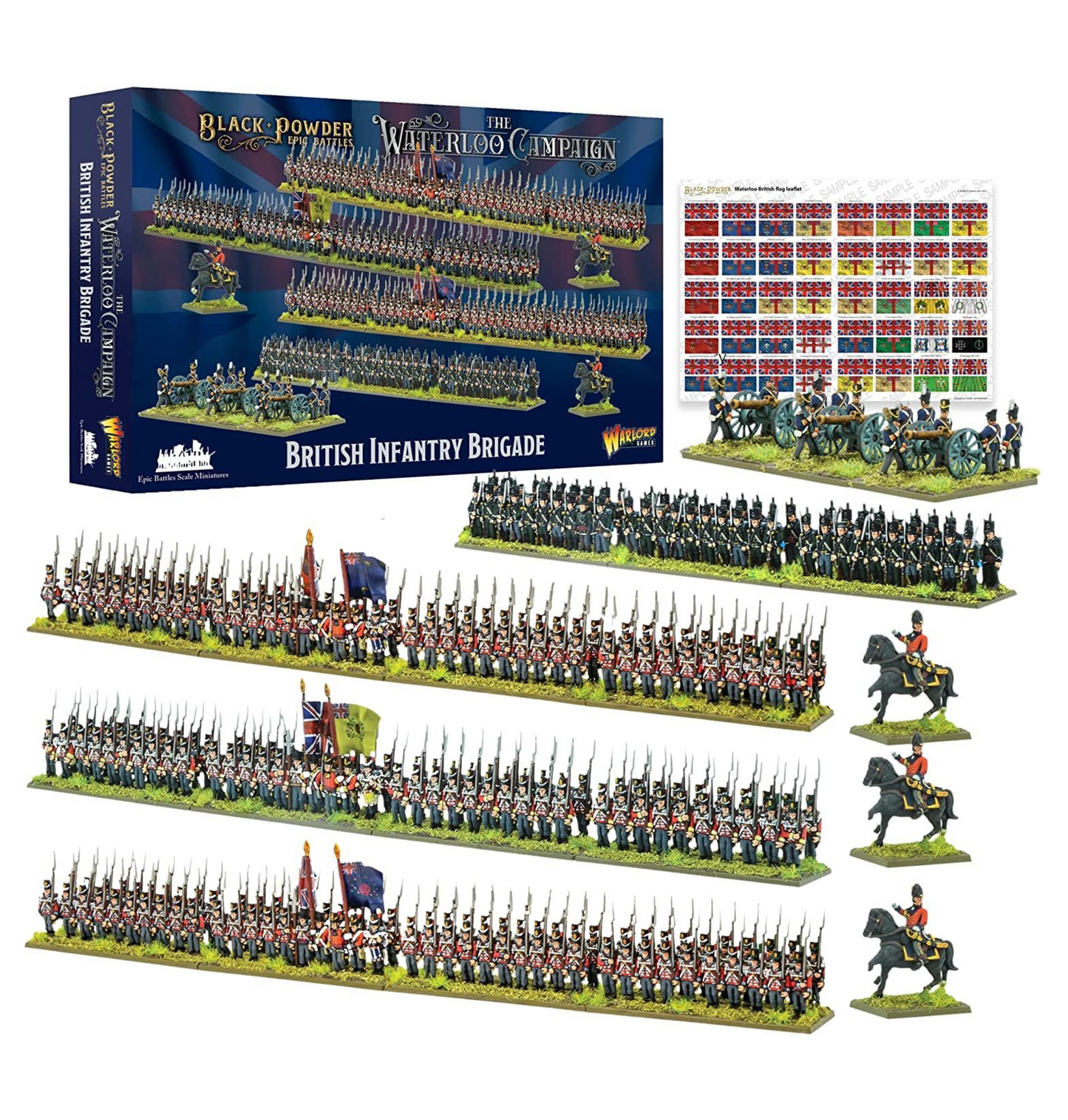Black Powder Epic Battles- Waterloo: British Infantry Brigade
