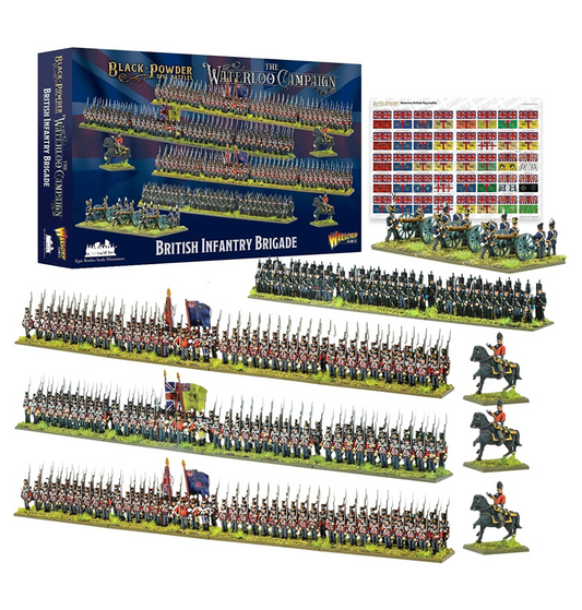 Black Powder Epic Battles- Waterloo: British Infantry Brigade Black Powder Epic Battles- Waterloo: British Infantry Brigade