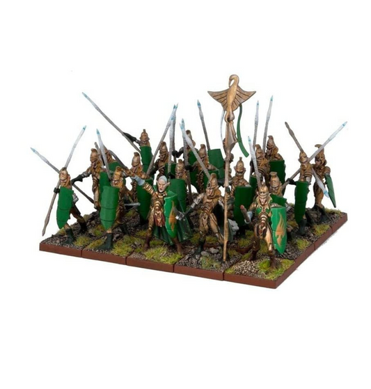 Kings of War 3E: Elf Spearmen Regiment Kings of War 3E: Elf Spearmen Regiment