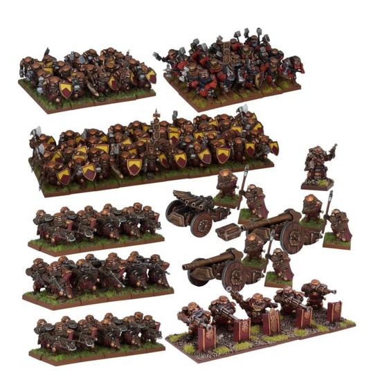 Kings of War 3E: Dwarf Mega Army Kings of War 3E: Dwarf Mega Army
