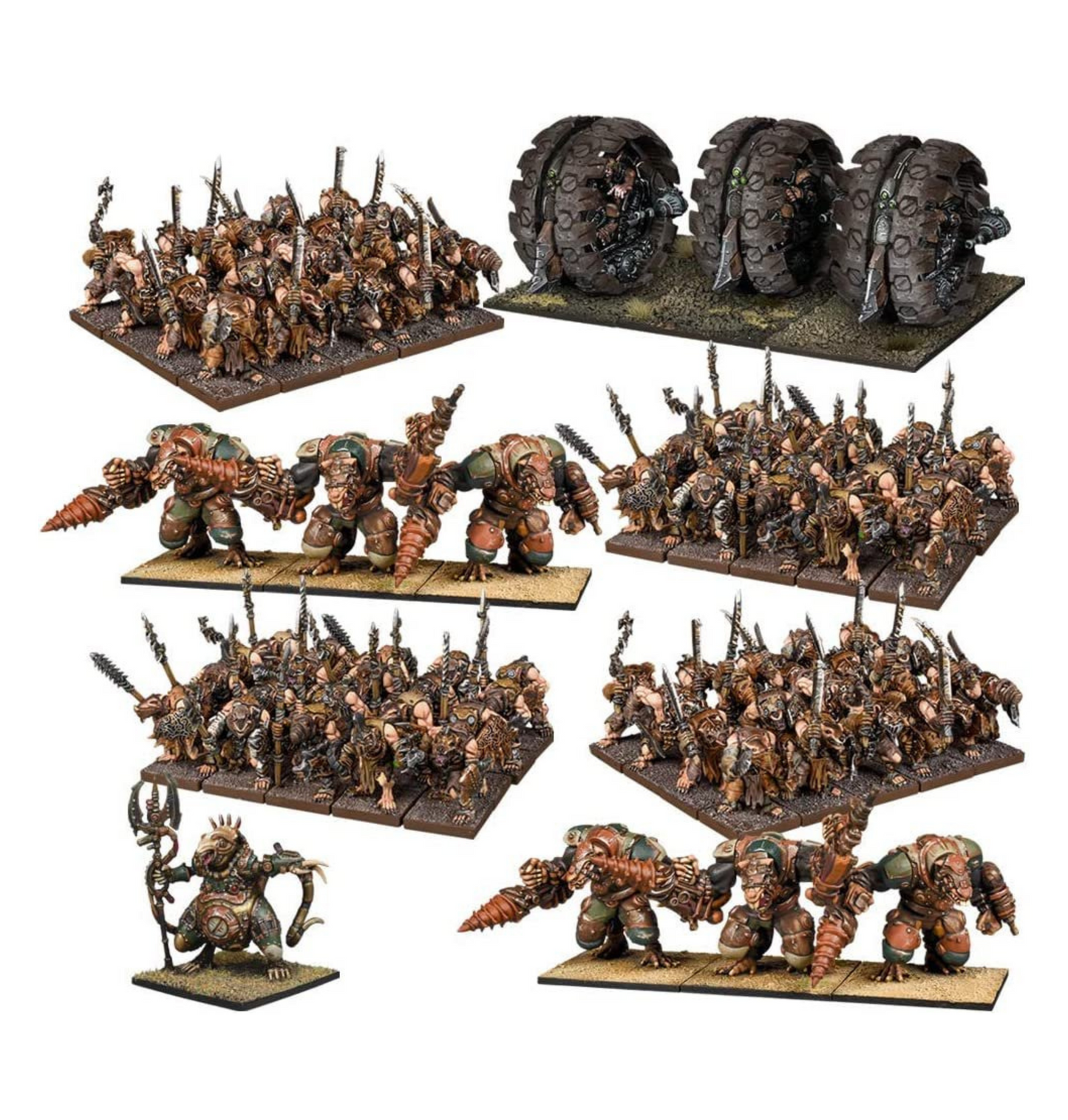 Kings of War 3E: Ratkin Mega Army