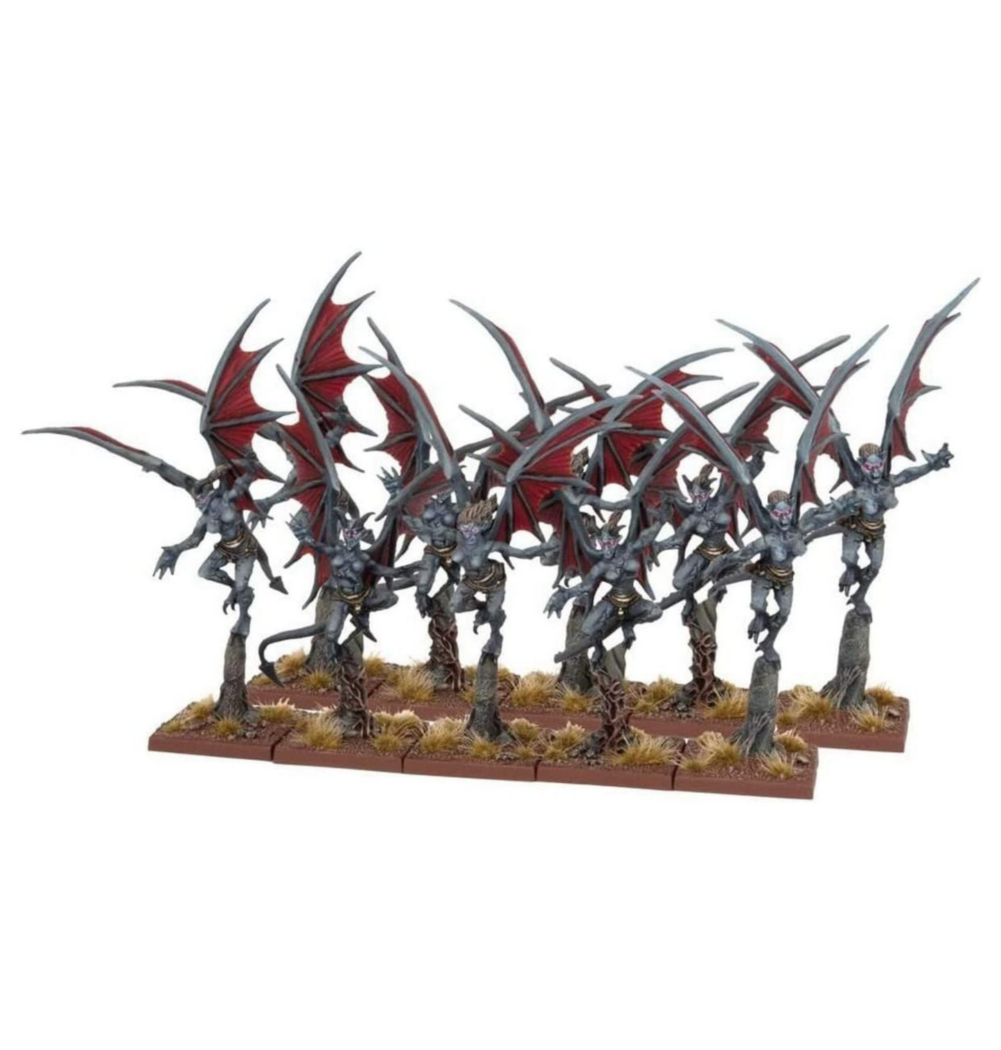 Kings of War 3E: ABYSSAL DWARF GARGOYLES
