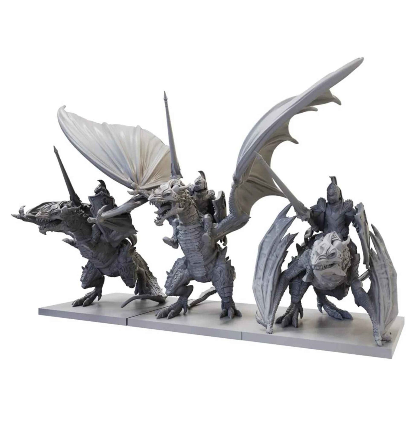 Kings of War 3E: Elf Drakon Riders Regiment