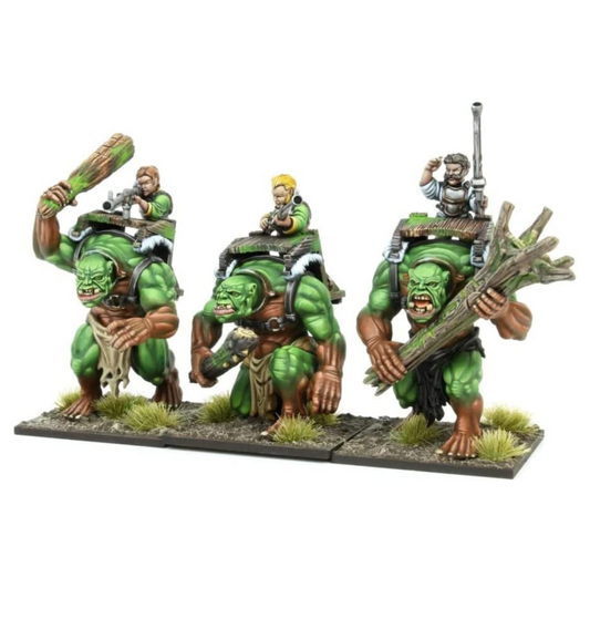 Kings of War 3E: Forest Troll Gunners Regiment Kings of War 3E: Forest Troll Gunners Regiment