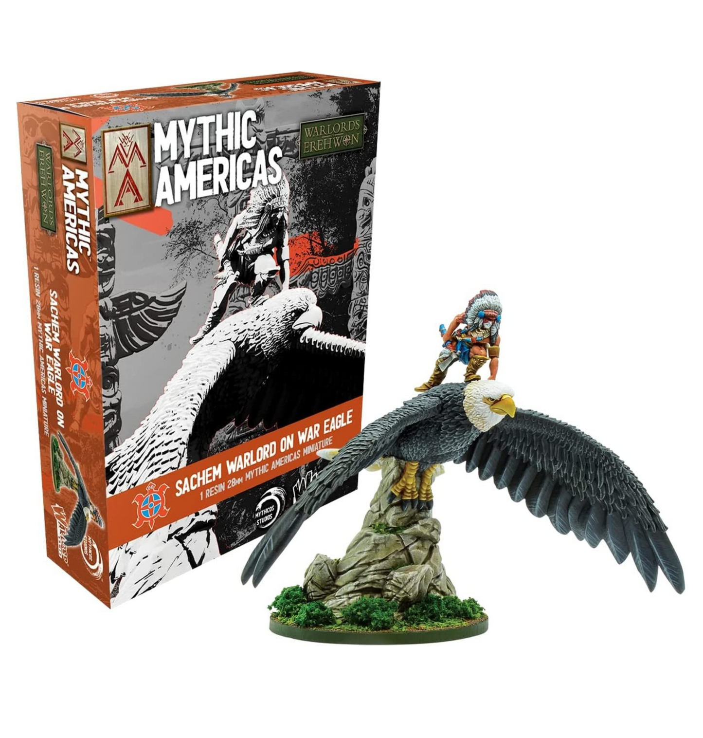 Mythic Americas - Nations: Sachem Warlord on War Eagle