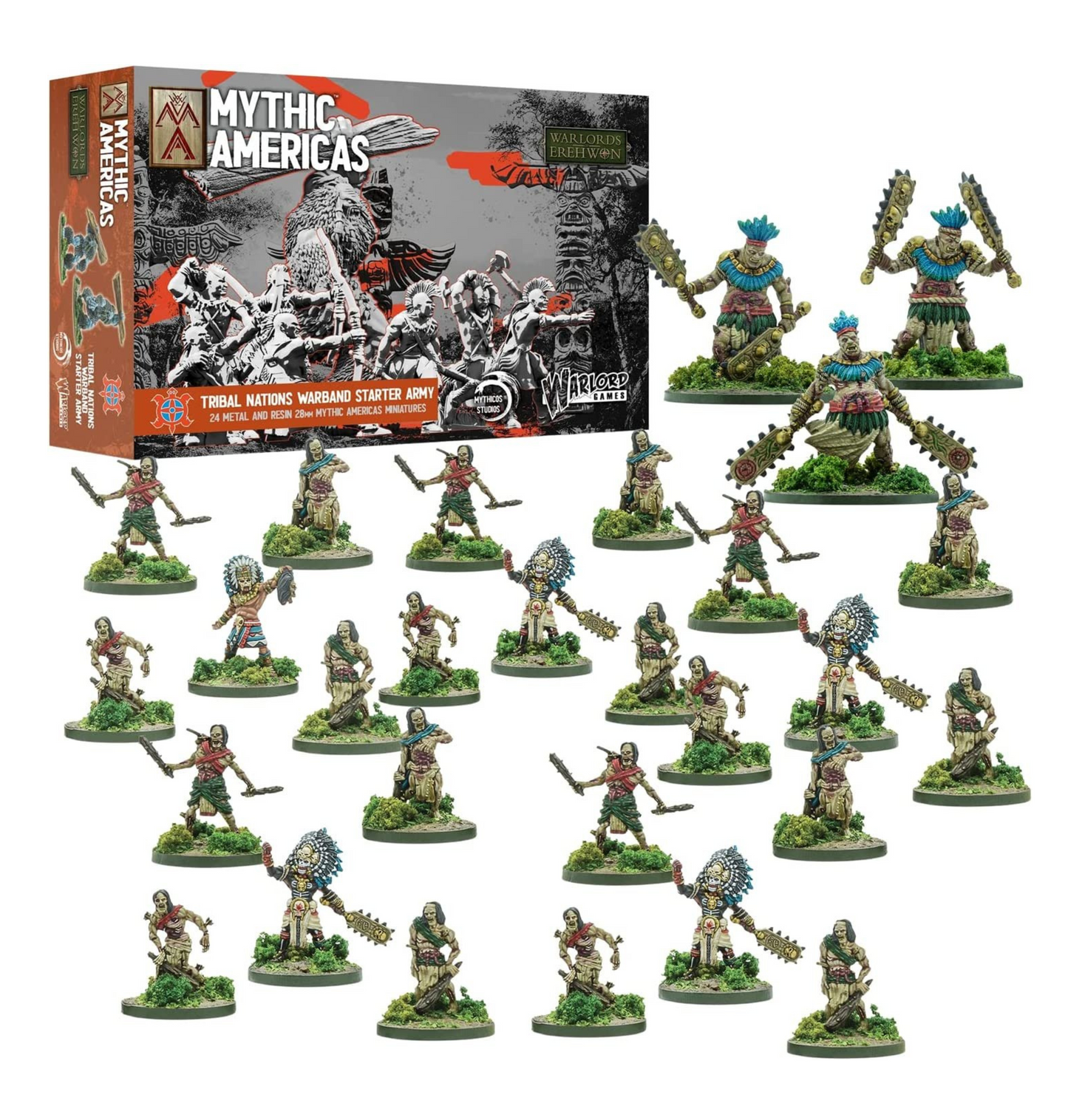 Mythic Americas - Aztecs: Aztec Warband Starter Set