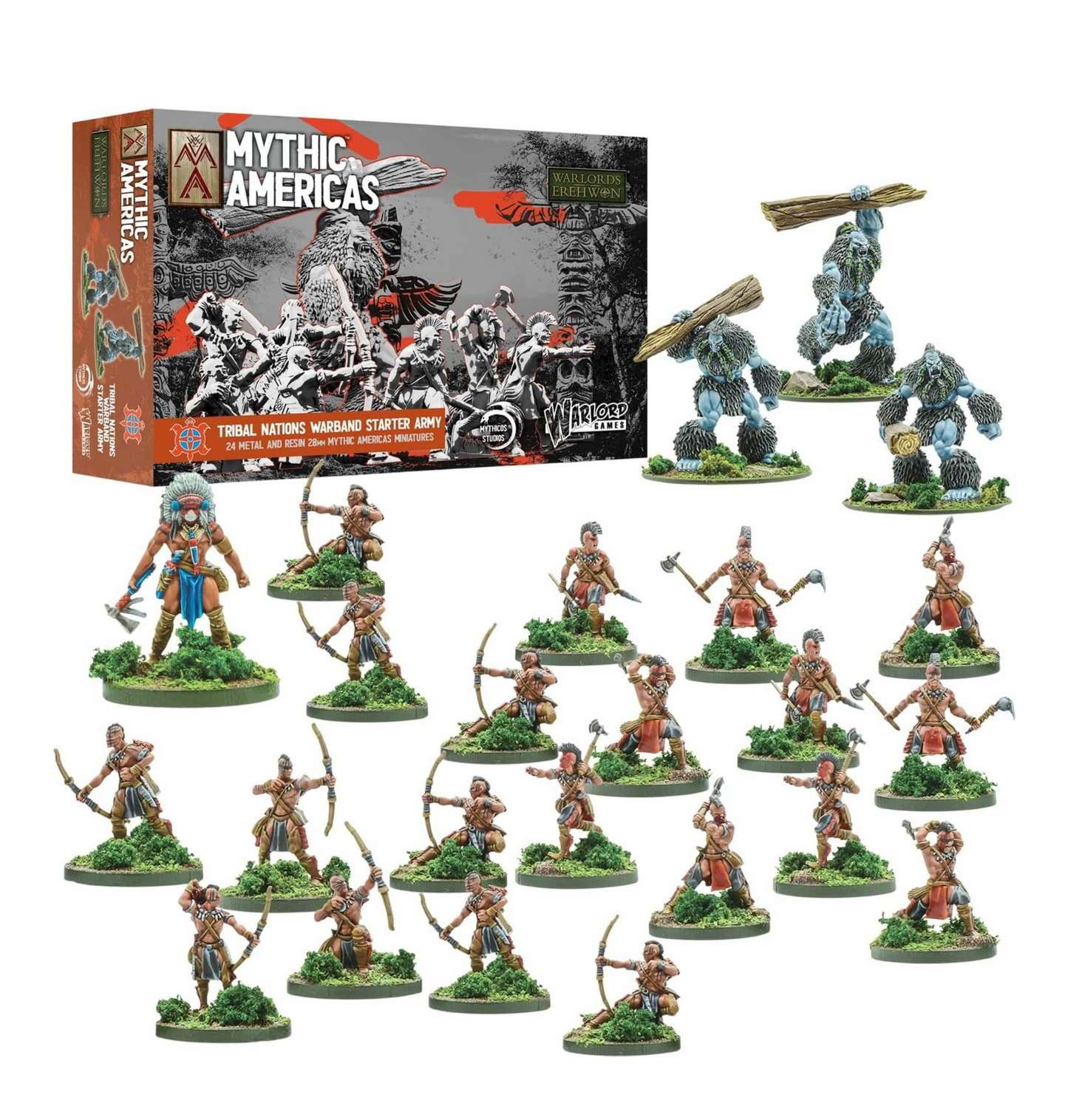 Mythic Americas - Tribal Nations: Tribal Nations Warband Starter Set