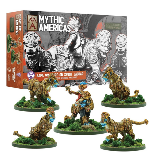 Mythic Americas - Inca: Sapa Warlord on Spirit Jaguar Mythic Americas - Inca: Sapa Warlord on Spirit Jaguar