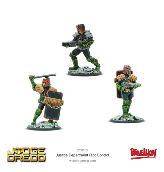 Judge Dredd: Justice Department Riot Control Judge Dredd: Justice Department Riot Control