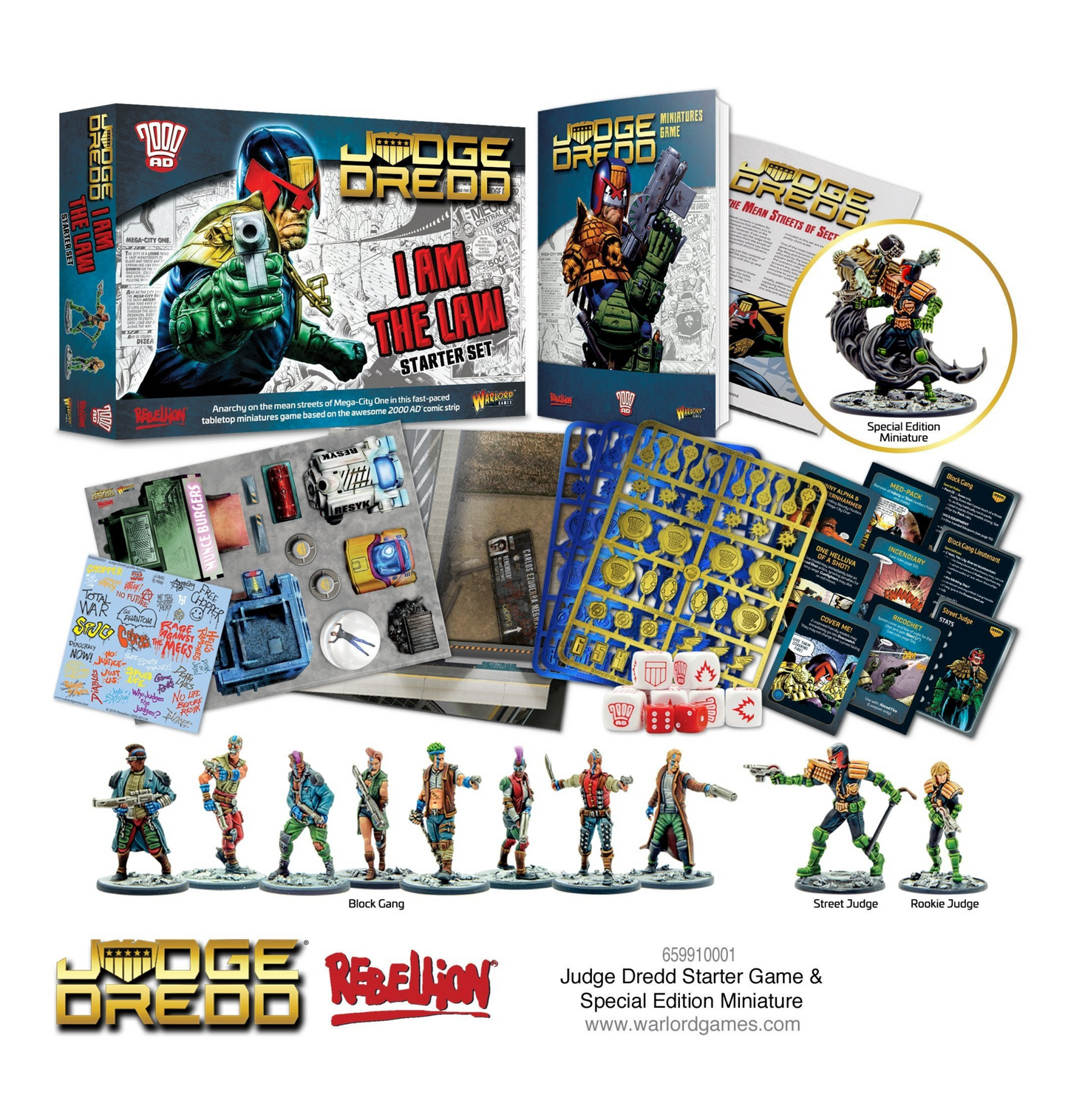 Judge Dredd: I am The Law: Judge Dredd Starter Game