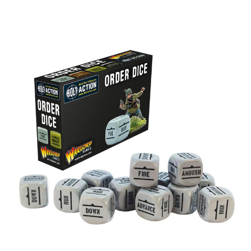 Bolt Action: Orders Dice Pack - Grey Bolt Action: Orders Dice Pack - Grey