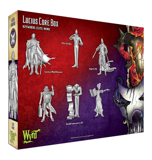 Malifaux 3E - Guild: Lucius Core Box Malifaux 3E - Guild: Lucius Core Box