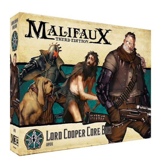 Malifaux 3E - Explorer's Society: Lord Cooper Core Box (23801) Malifaux 3E - Explorer's Society: Lord Cooper Core Box (23801)