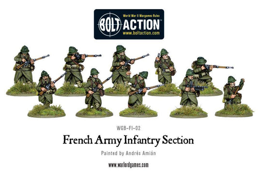 Bolt Action - More Allies: French Army Infantry Section Bolt Action - More Allies: French Army Infantry Section