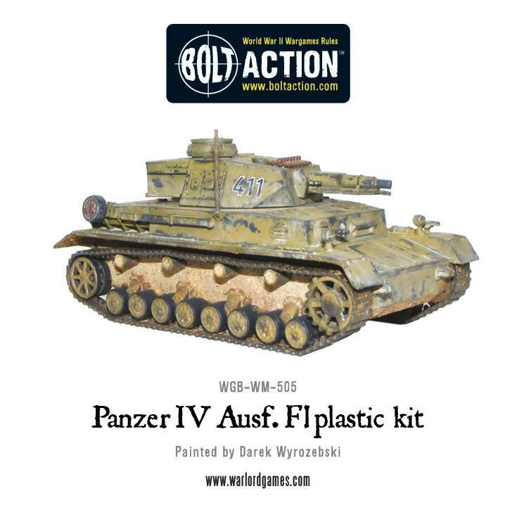 Bolt Action - Germany: Panzer IV Ausf. F1/G/H Medium Tank (plastic)