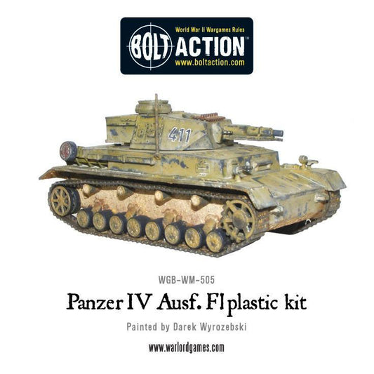 Bolt Action -  Germany: Panzer IV Ausf. F1/G/H Medium Tank (plastic) Bolt Action -  Germany: Panzer IV Ausf. F1/G/H Medium Tank (plastic)
