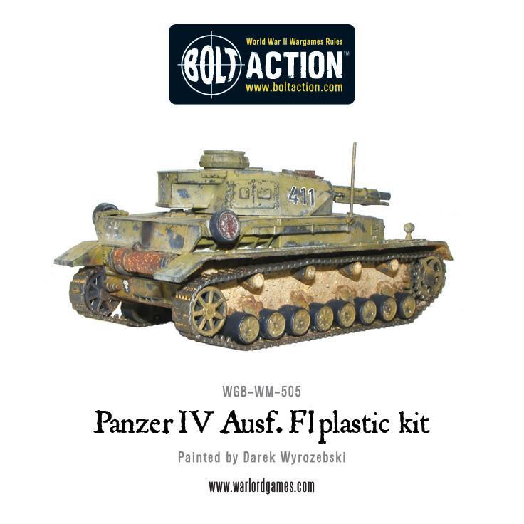 Bolt Action - Germany: Panzer IV Ausf. F1/G/H Medium Tank (plastic)