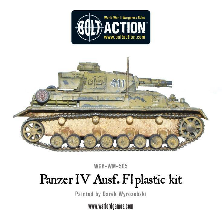 Bolt Action - Germany: Panzer IV Ausf. F1/G/H Medium Tank (plastic)
