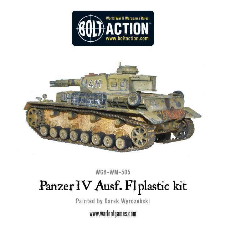Bolt Action - Germany: Panzer IV Ausf. F1/G/H Medium Tank (plastic)