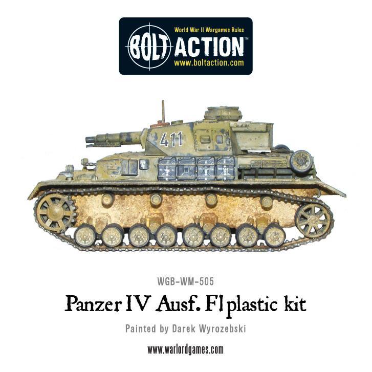 Bolt Action - Germany: Panzer IV Ausf. F1/G/H Medium Tank (plastic)