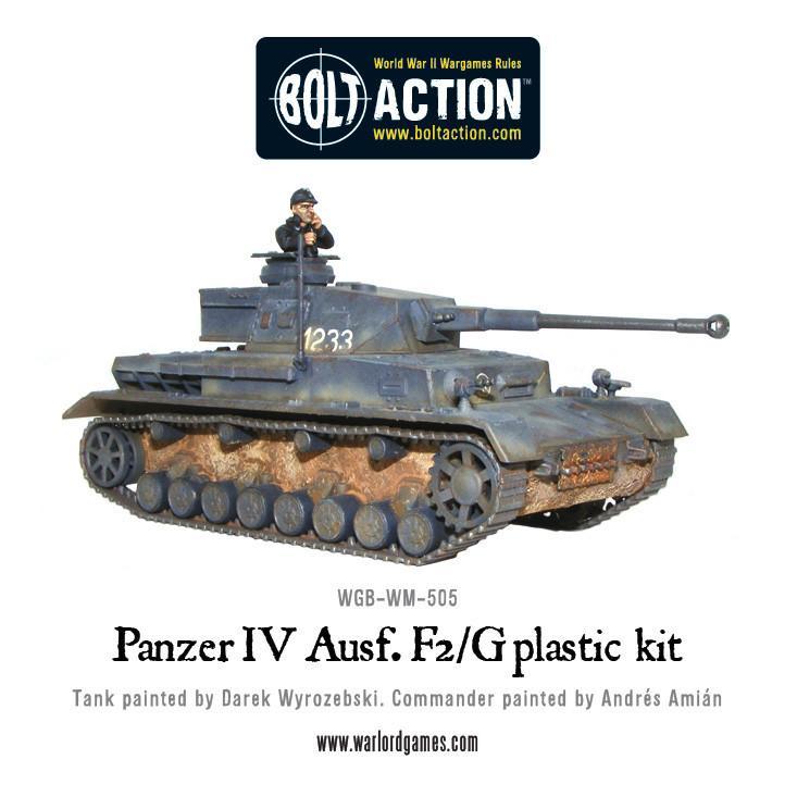 Bolt Action - Germany: Panzer IV Ausf. F1/G/H Medium Tank (plastic)