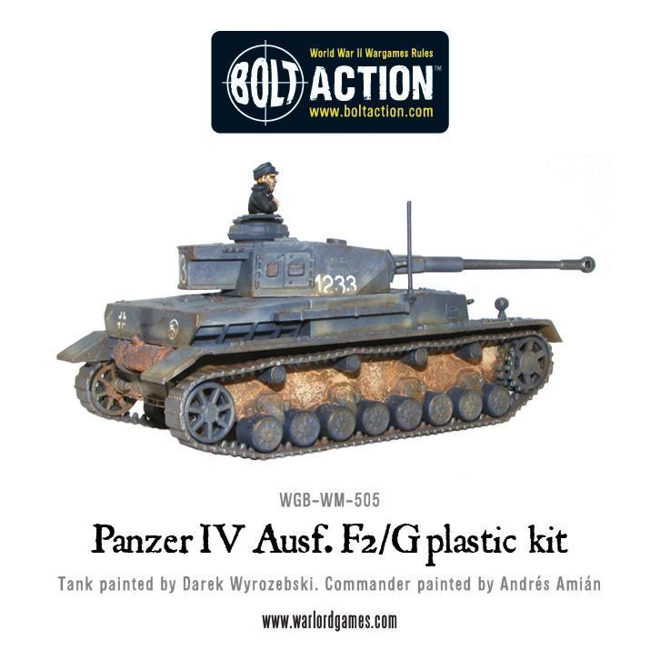 Bolt Action - Germany: Panzer IV Ausf. F1/G/H Medium Tank (plastic)